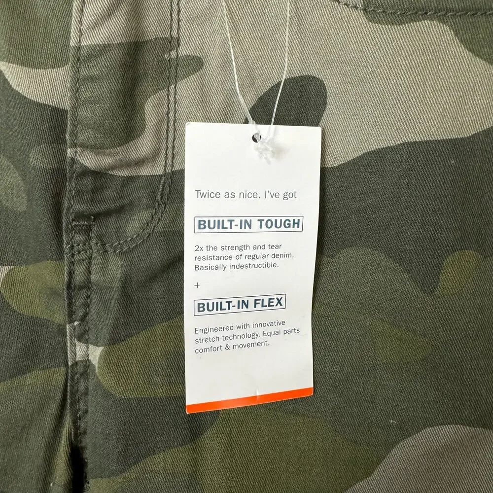 Old Navy NWT Karate Slim Built In Flex Tough Adjustable Waist Camo Pants Jeans
